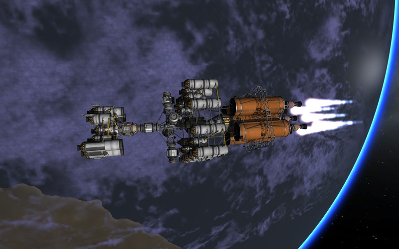 Kerbal Space Program Refueling Station